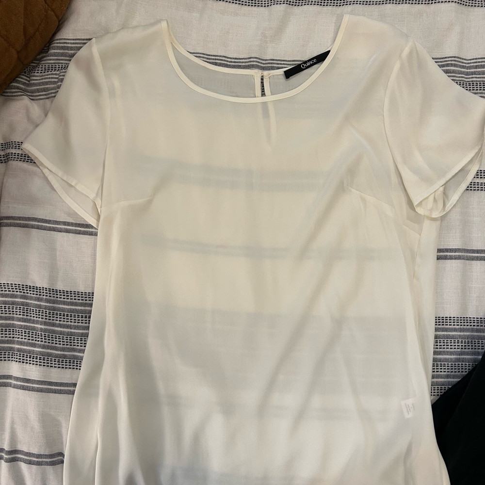 Quince Washable Silk Blouse